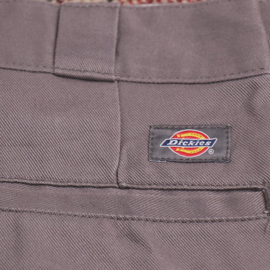 Dickies 874 W30 L28 Straight Leg Grey Cotton Blend Trousers