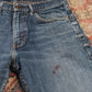 Levi's 505 W34 L30 Straight Leg Regular Fit Blue Denim Jeans