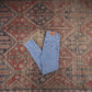 Levi's 721 W26 L27 Skinny Classic Ripped Style Blue Denim Jeans