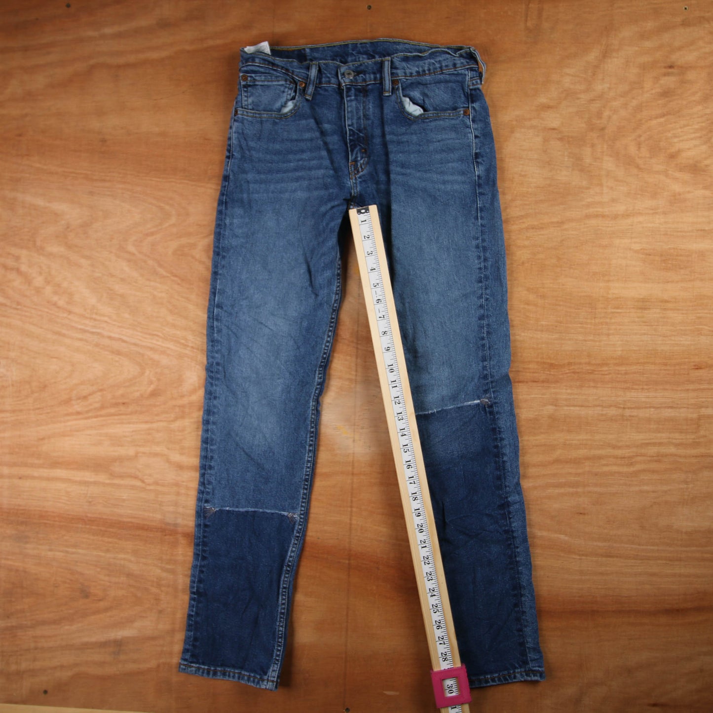 Levi's 511 Red Tab W32 L30 Slim Fit Blue Denim Jeans