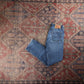 Levi's 501 Red Tab W28 L29 Original Fit Classic Ripped Style Blue Denim Jeans