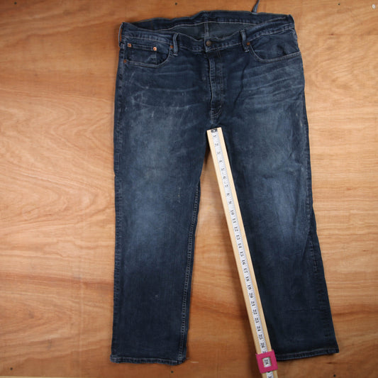 Levi's 559 Red Tab W42 L28 Straight Leg Relaxed Fit Blue Denim Jeans