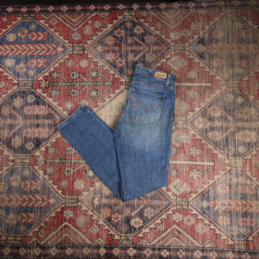 Levi's W30 L31 Skinny Blue Denim Jeans