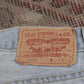 Levi's 505 W30 L32 Straight Leg Regular Fit Blue Denim Jeans