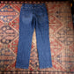 Lee W32 L31 Straight Leg Relaxed Fit Blue Denim Jeans