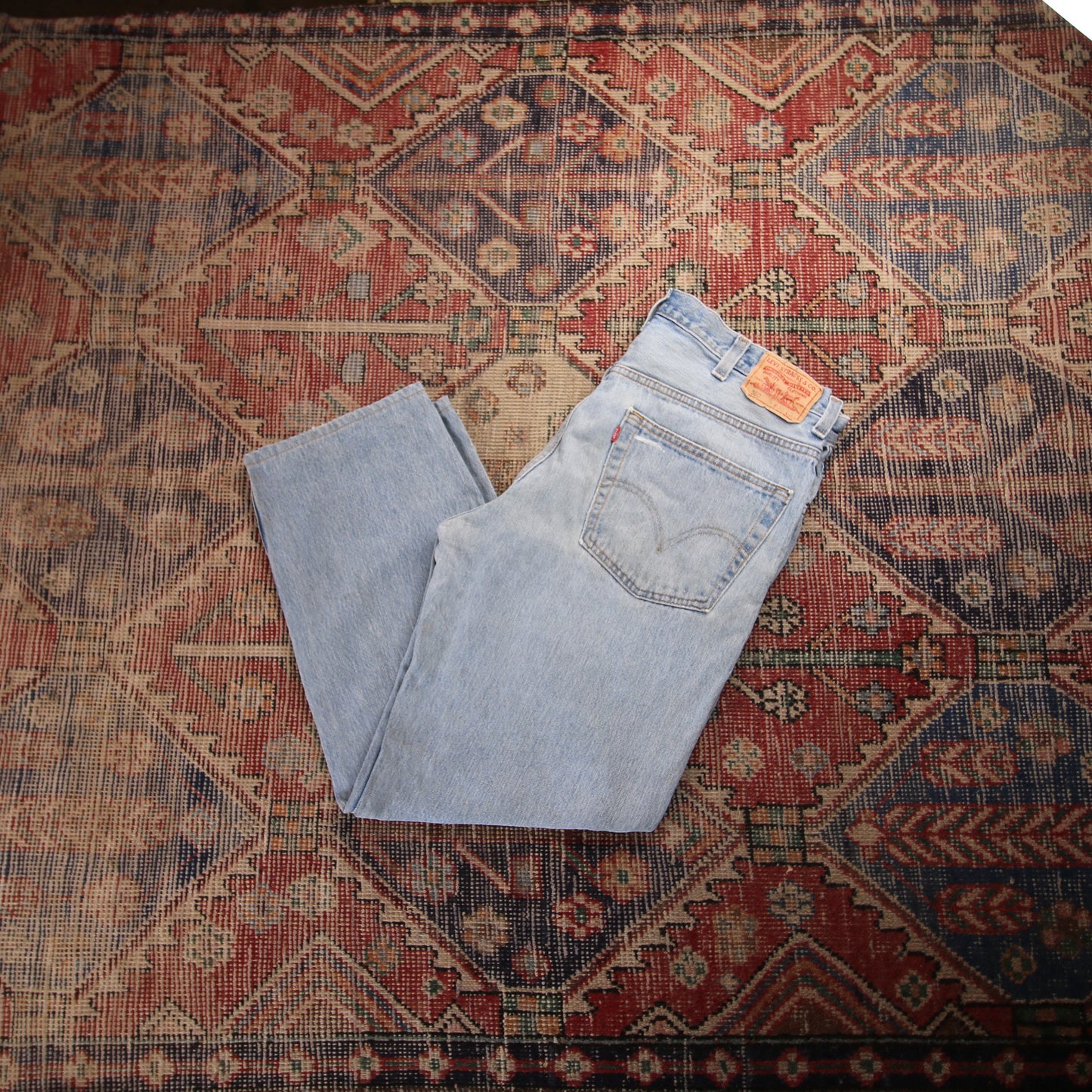 Levi's 560 W38 L28 Comfort Fit Blue Denim Jeans
