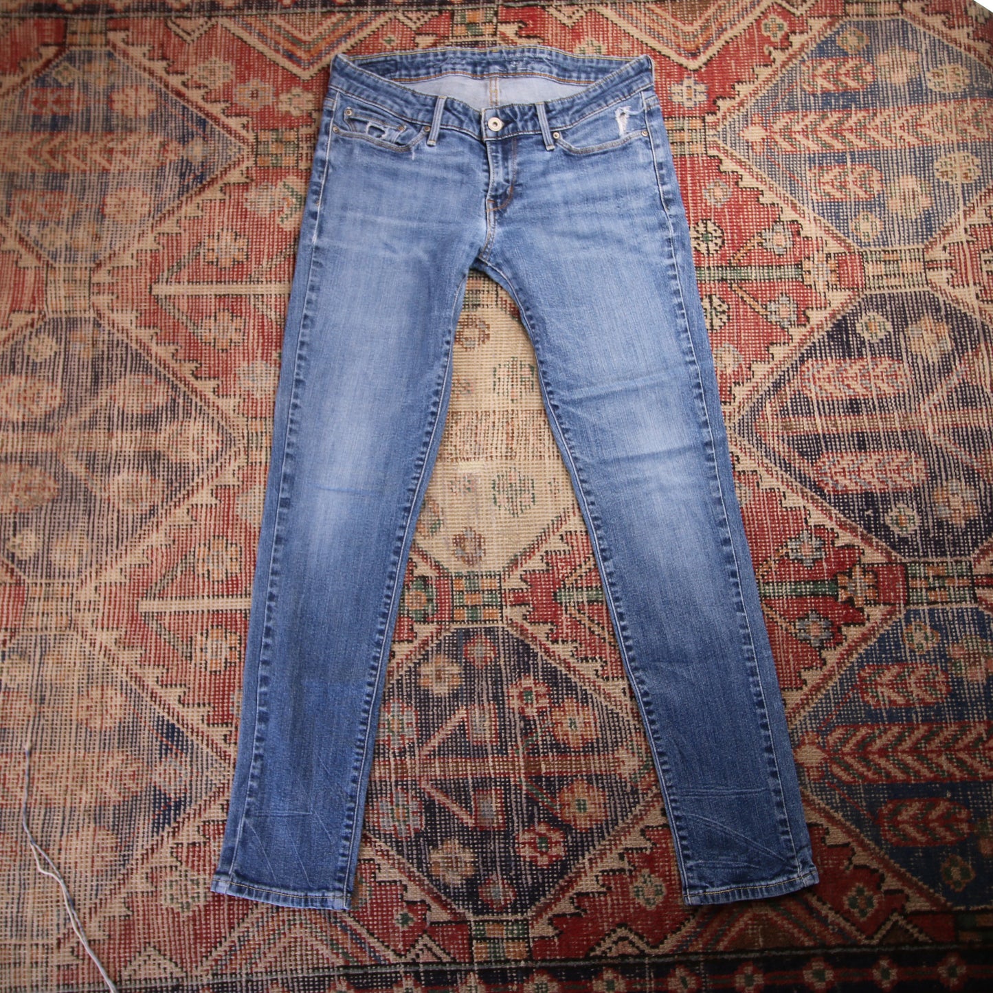 Levi's W30 L29 Skinny Blue Denim Jeans