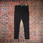Levi's W30 L27 Skinny Black Denim Jeans