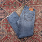 Levi's W34 L30 Straight Leg Classic Ripped Style Blue Denim Jeans