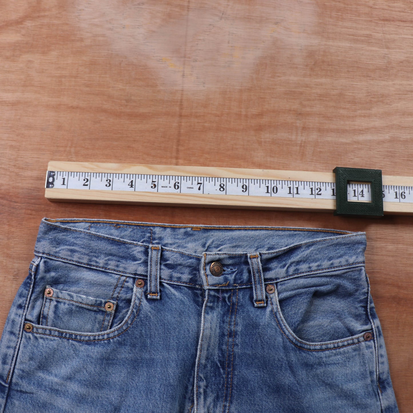 Levi's 501 Red Tab W28 L31 Original Fit Blue Denim Jeans