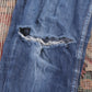 Levi's W28 L29 Skinny Classic Ripped Style Blue Denim Jeans