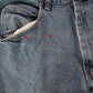 Wrangler W34 L31 Straight Leg Relaxed Fit Blue Denim Jeans
