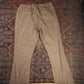Lee W40 L33 Bootcut Beige Denim Trousers