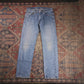 Levi's 505 W32 L30 Straight Leg Regular Fit Blue Denim Jeans