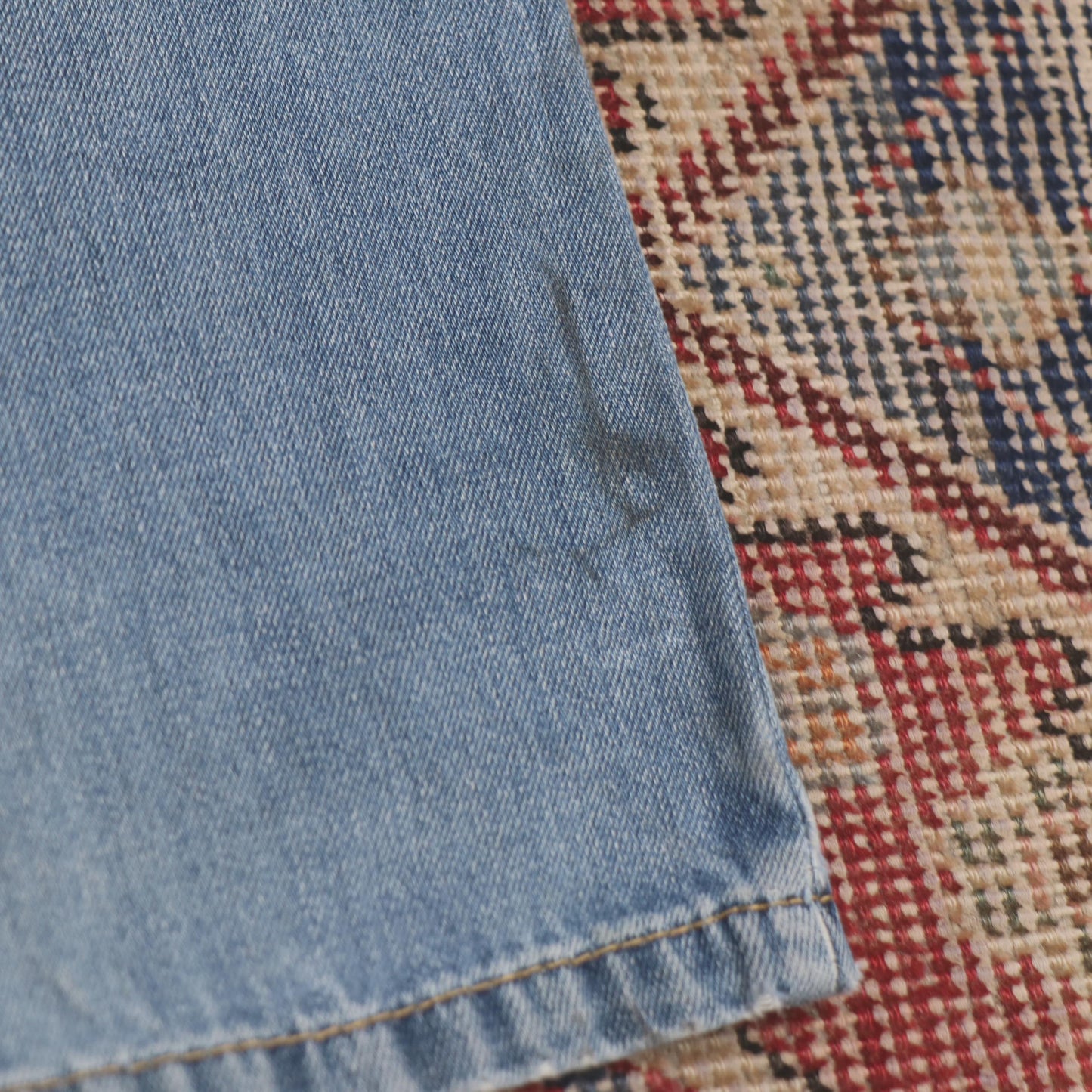 Levi's 505 W28 L25 Straight Leg Regular Fit Blue Denim Jeans