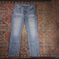 Levi's 559 W38 L31 Straight Leg Relaxed Fit Blue Denim Jeans
