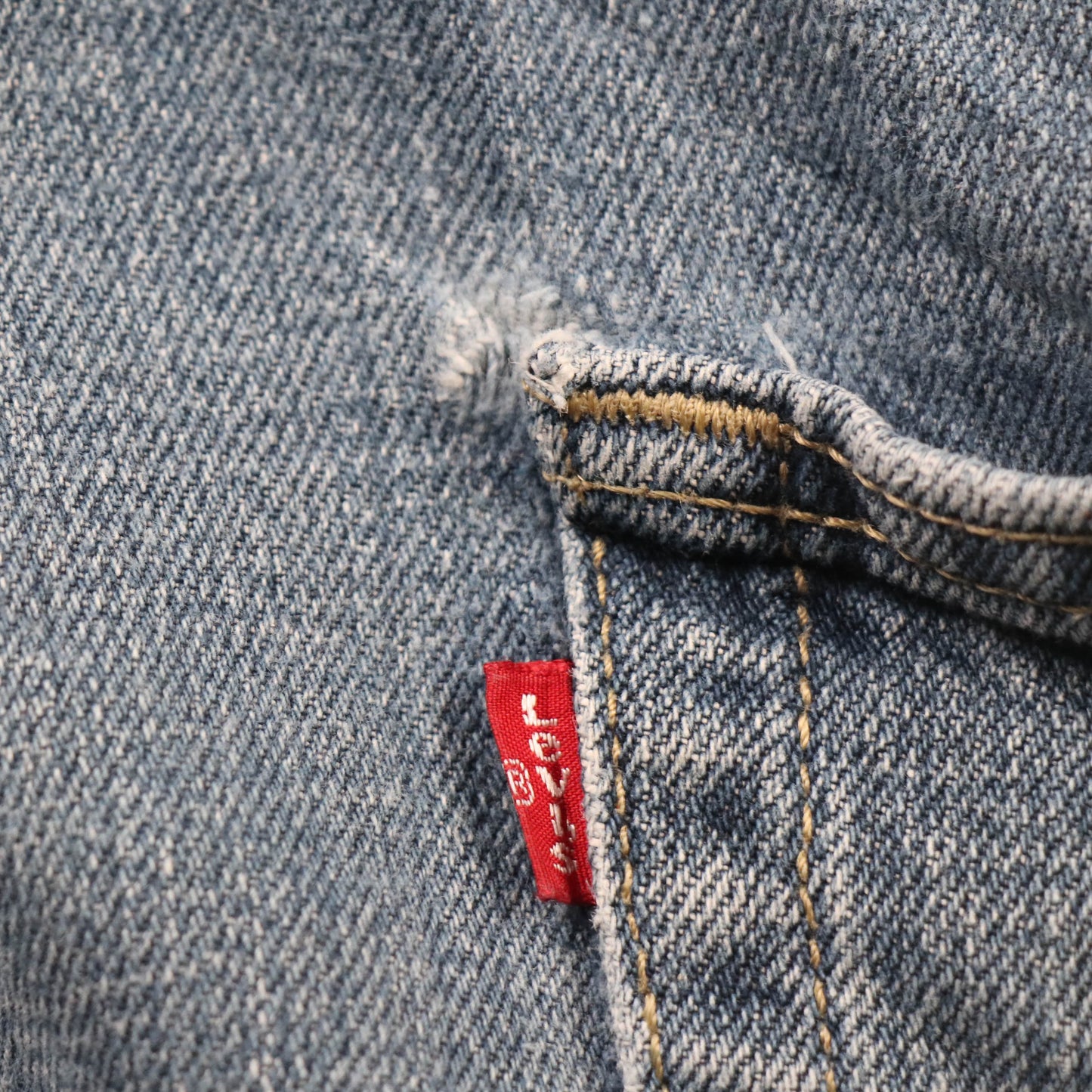 Levi's 569 Red Tab W34 L30 Straight Leg Loose Fit Blue Denim Jeans