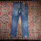Levi's 511 W36 L31 Slim Fit Classic Ripped Style Blue Denim Jeans