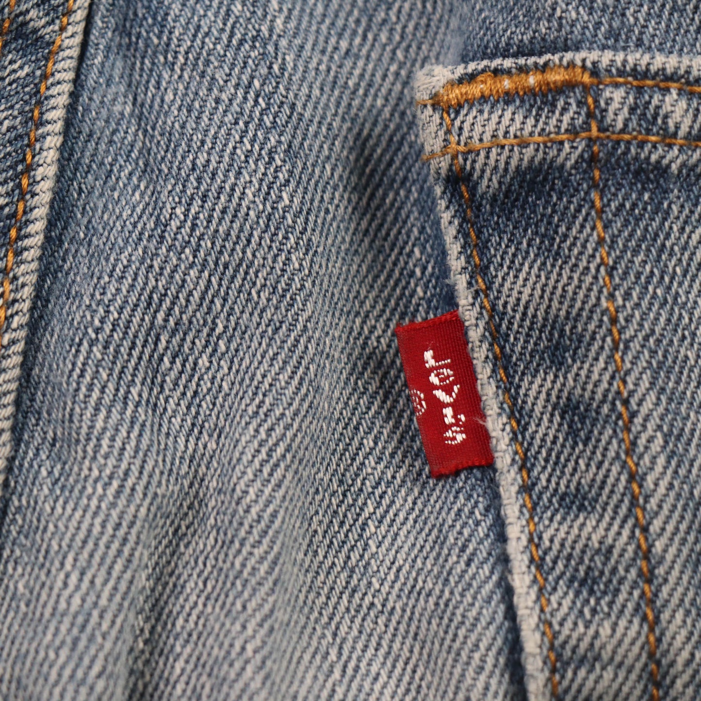 Levi's 501 Red Tab W34 L31 Original Fit Blue Denim Jeans