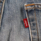 Levi's 501 Red Tab W34 L31 Original Fit Blue Denim Jeans