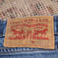 Levi's W36 L31 Straight Leg Relaxed Fit Blue Denim Jeans