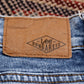 Lee W32 L29 Straight Leg Relaxed Fit Classic Ripped Style Blue Denim Jeans