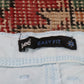 Lee W36 L24 Straight Leg Loose Fit Blue Denim Jeans