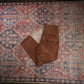Unbranded W30 L27 Straight Leg Brown Corduroy Trousers