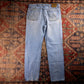 Wrangler W34 L31 Straight Leg Blue Denim Jeans