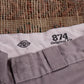 Dickies 874 W34 L32 Straight Leg Beige Cotton Blend Trousers