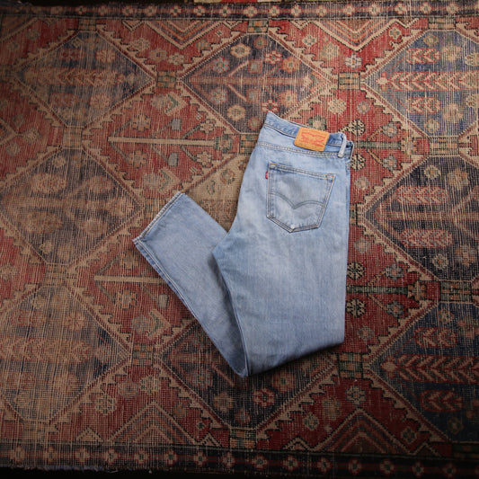 Levi's 501 W36 L30 Original Fit Blue Denim Jeans