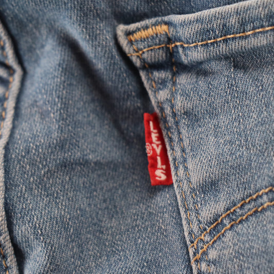 Levi's W32 L31 Straight Blue Denim Jeans