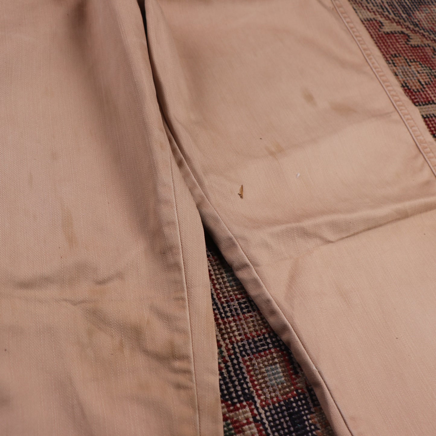 Lee W32 L30 Straight Leg Beige Denim Jeans