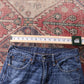 Levi's 505 Red Tab W30 L33 Straight Leg Regular Fit Blue Denim Jeans