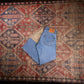 Levi's 505 W30 L26 Straight Leg Regular Fit Classic Ripped Style Blue Denim Jean
