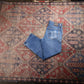 Lee W32 L27 Straight Leg Blue Denim Jeans