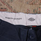 Dickies W38 L30 Cargos Blue Cotton Blend Trousers