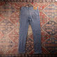 Levi's 512 Red Tab W28 L28 Tapered Leg Slim Fit Grey Denim Jeans