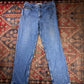 Lee W36 L34 Straight Leg Relaxed Fit Blue Denim Jeans