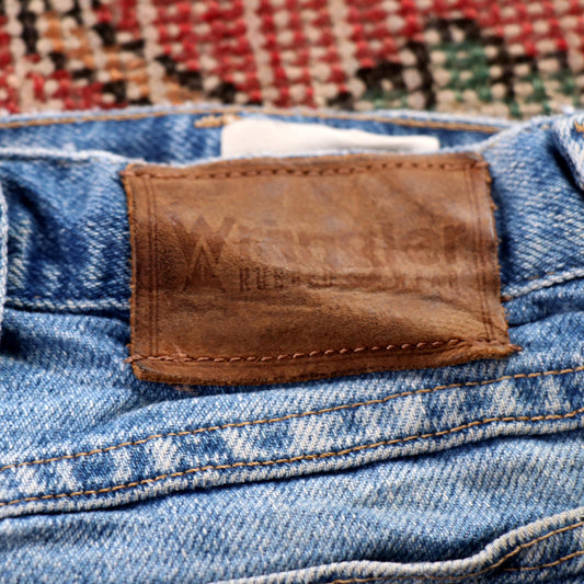 Wrangler W36 L29 Relaxed Blue Denim Jeans