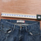 Levi's 327 Red Tab W32 L33 Bootcut Blue Denim Jeans