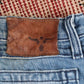 Wrangler W36 L29 Straight Leg Blue Denim Jeans