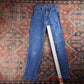 Wrangler W26 L31 Straight Blue Denim Jeans