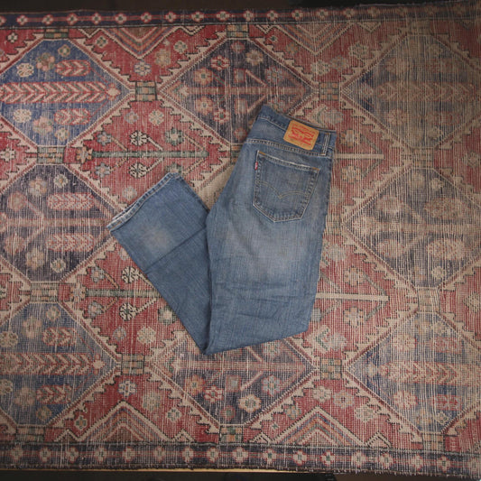 Levi's 559 W34 L31 Straight Leg Relaxed Fit Blue Denim Jeans