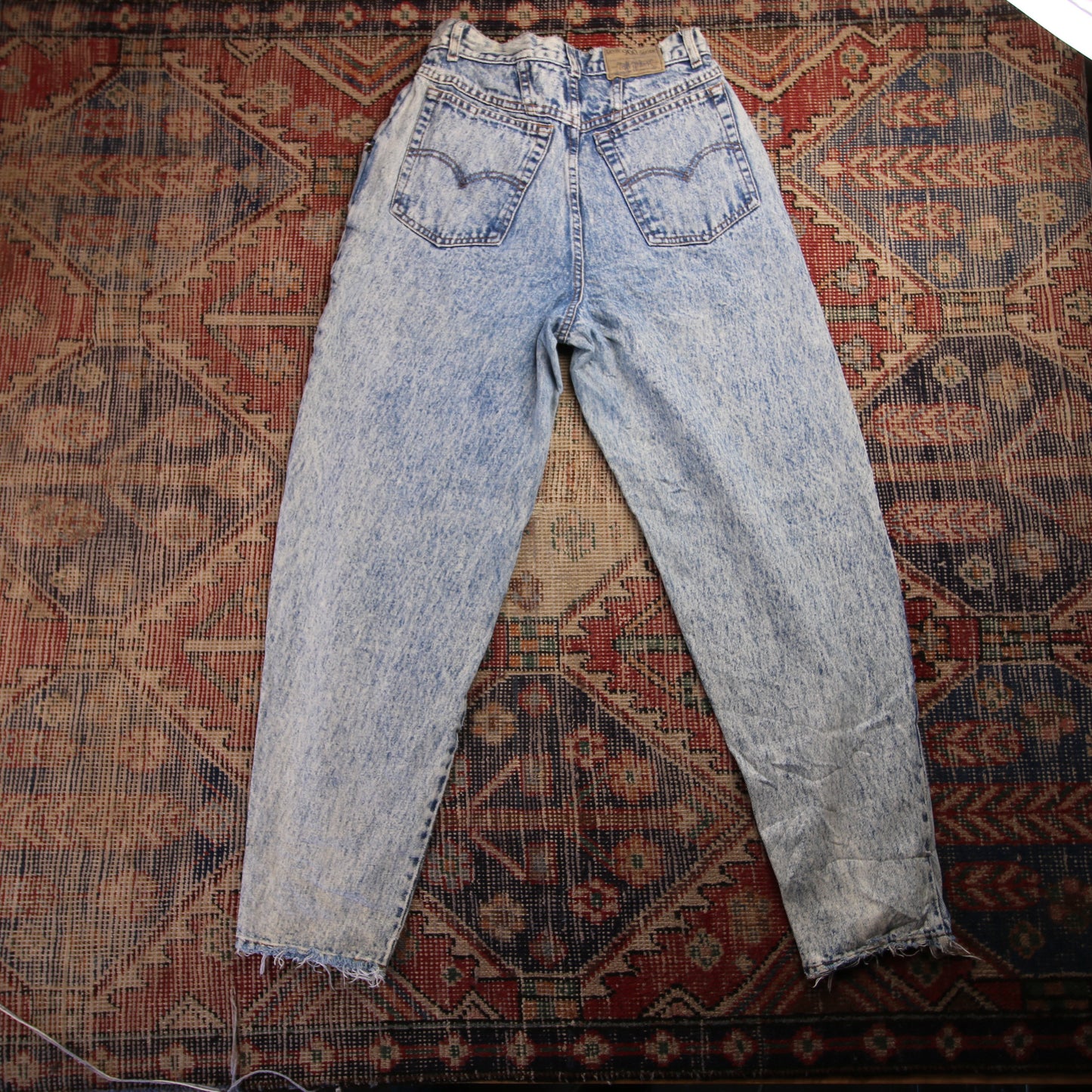 Levi's W28 L28 Tapered Leg Regular Fit Blue Denim Jeans