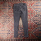 Levi's 710 Black Tab W28 L29 Super Skinny Grey Denim Jeans