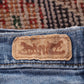 Levi's 501 W28 L30 Original Fit Classic Ripped Style Blue Denim Jeans