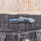 Lee W32 L29 Straight Leg Loose Fit Black Denim Jeans
