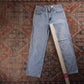 Levi's 555 Orange Tab W30 L29 Tapered Leg Relaxed Fit Blue Denim Jeans