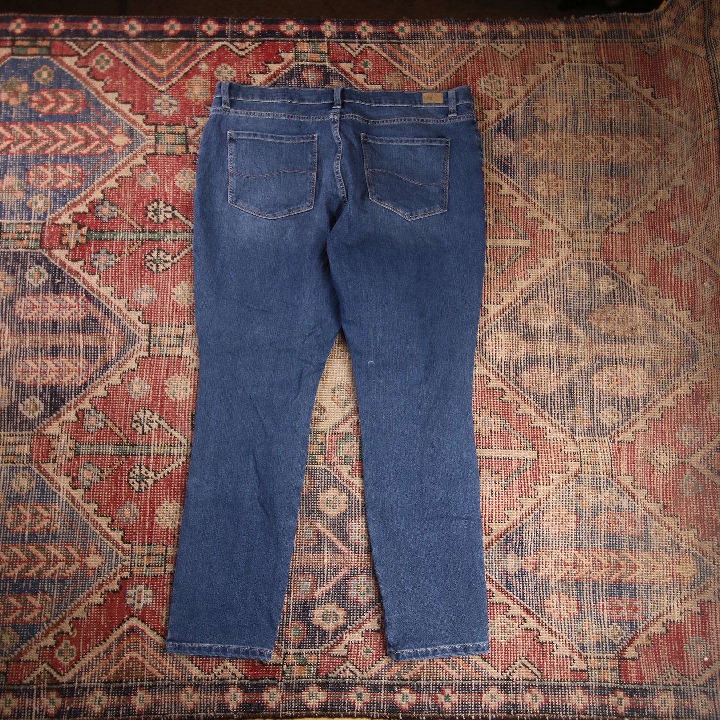 Lee W36 L28 Skinny Blue Denim Jeans